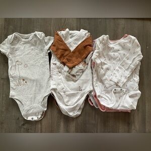 Carter’s and H&M bodysuits bundle of 11